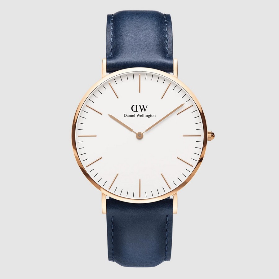 Đồng Hồ Dw Daniel Wallington Classic Somerset Nữ Xanh Trắng